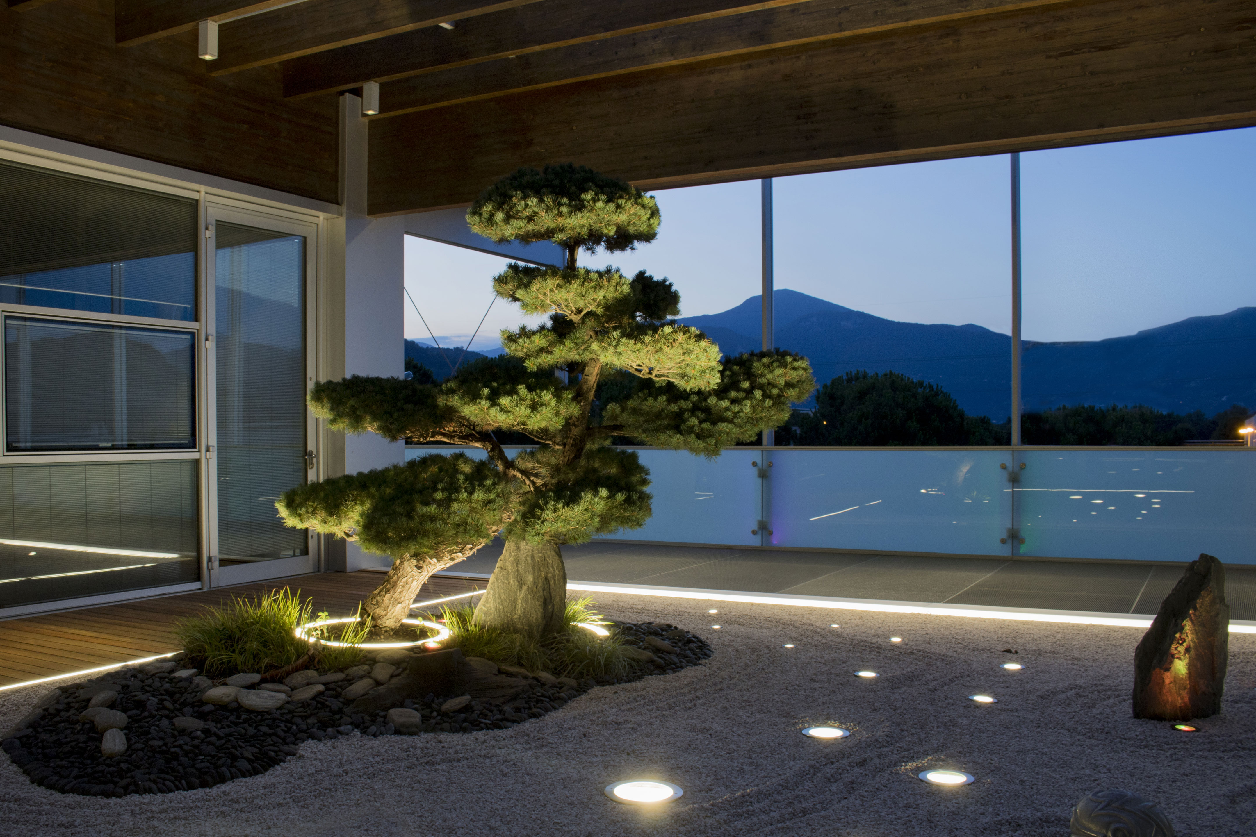 How to illuminate a ZEN garden